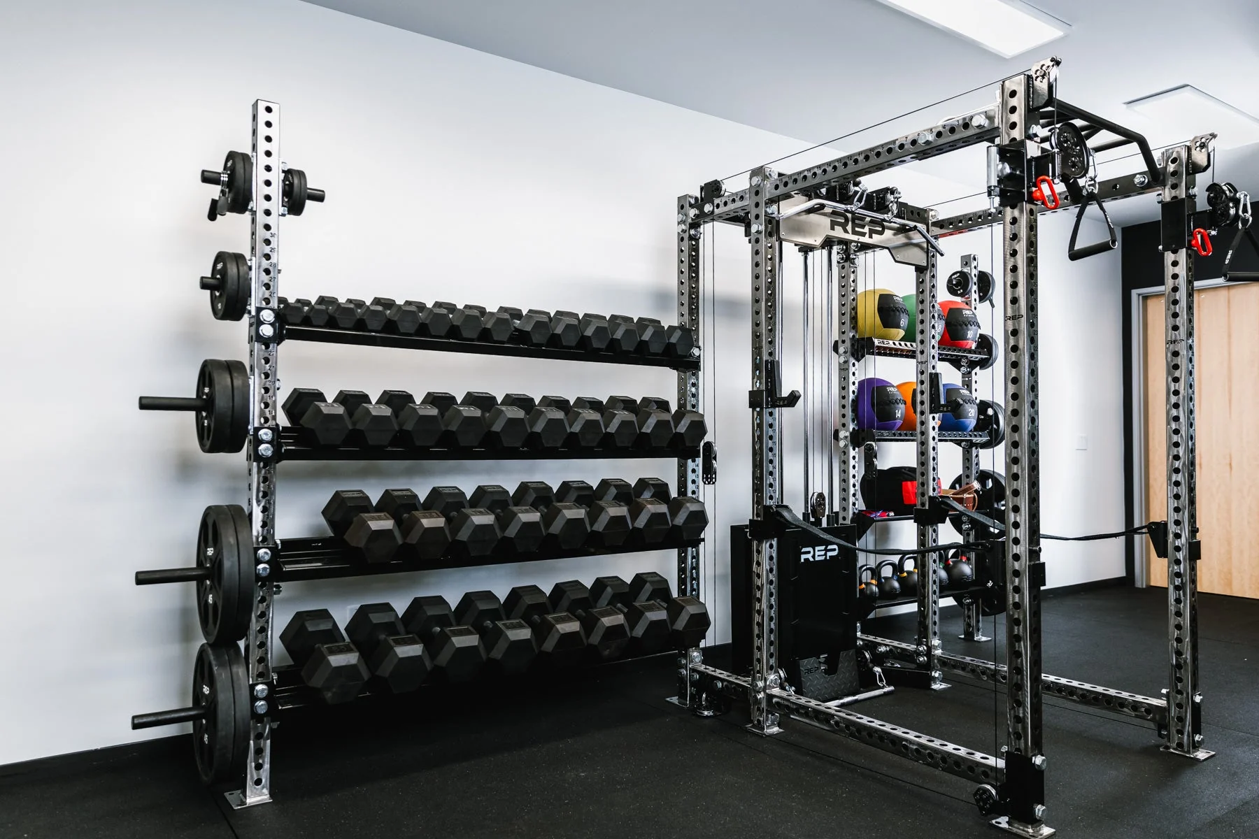 Dumbbell & Kettlebell Storage Shelf - Image 13