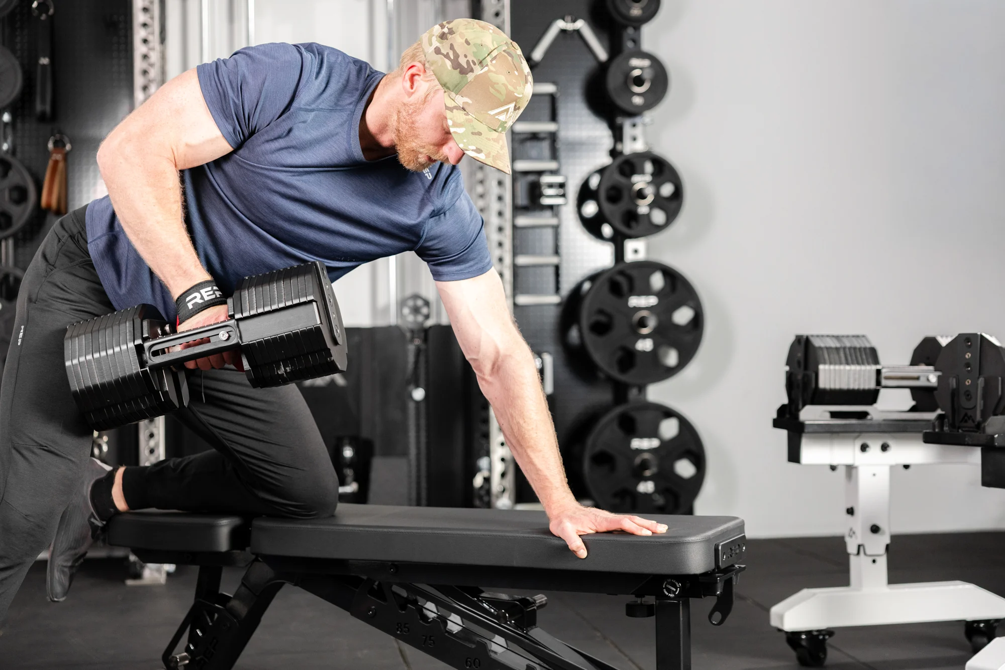 REP® x PÉPIN™ FAST Series™ Adjustable Dumbbell (KG) - Image 9